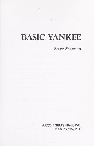 Cover for Basic Yankee