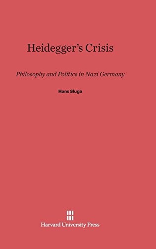Cover for Heidegger's Crisis