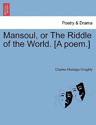 Cover for Mansoul Or The Riddle Of The World A Poem