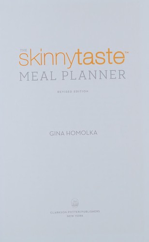 Cover for Skinnytaste Meal Planner