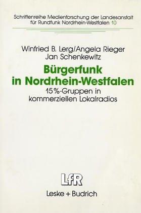 Cover for Bürgerfunk in Nordrhein-Westfalen