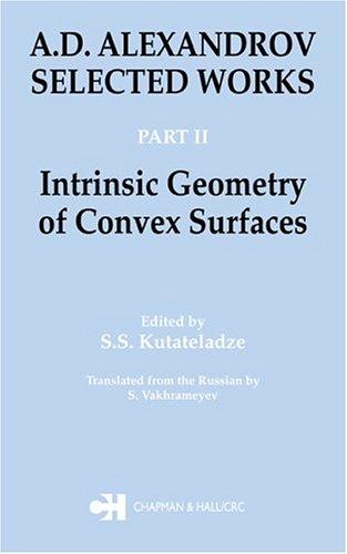 Cover for Intrinsic geometry of convex surfaces