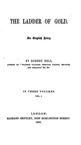 Cover for The ladder of gold: An English Story