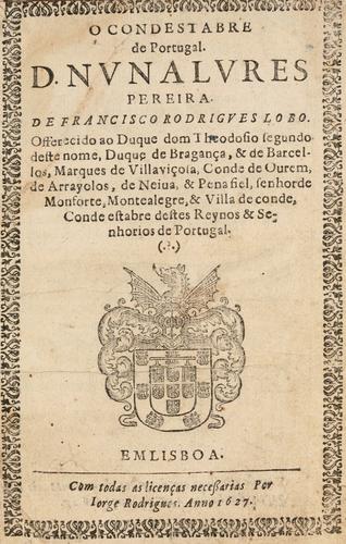 Cover for O condestabre de Portugal