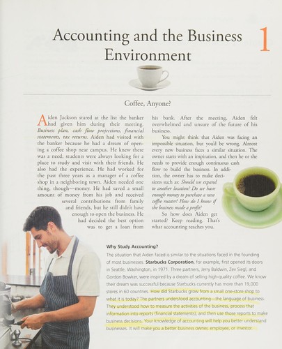 Cover for Horngren's accounting