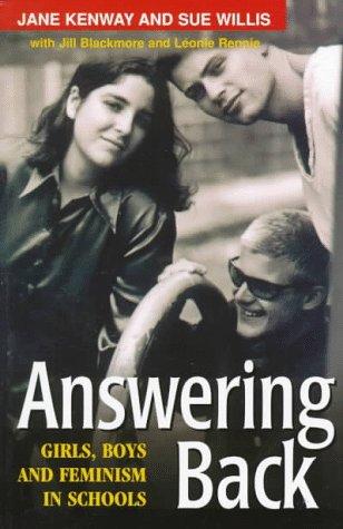 Cover for Answering back