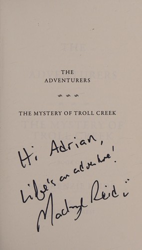 Cover for The Adventurers The Mystery of Troll Creek