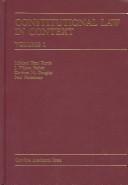 Cover for Constitutional Law in Context,  2 Volume Set (Carolina Academic Press Law Casebook Series)
