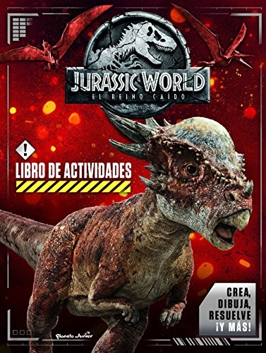 Cover for Jurassic World. El reino caído. Libro de actividades