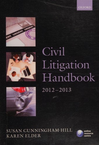 Cover for Civil Litigation Handbook 2012-2013