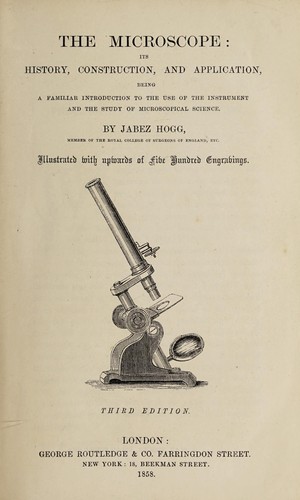 Cover for The microscope