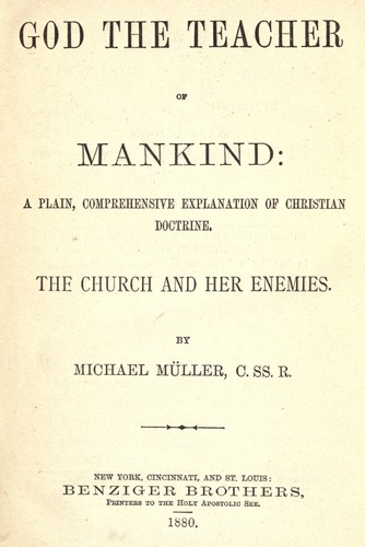 Cover for The church and her enemies