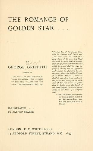 Cover for The romance of Golden Star ...