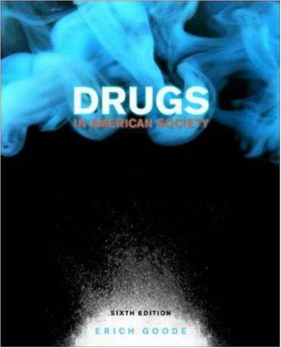 Cover for Drugs in American Society
