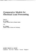 Cover for Comparative models for electrical load forecasting