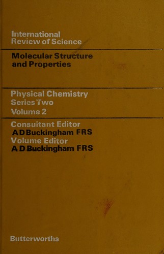 Cover for Molecular structure and properties