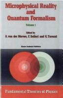 Cover for Microphysical reality and quantum formalism