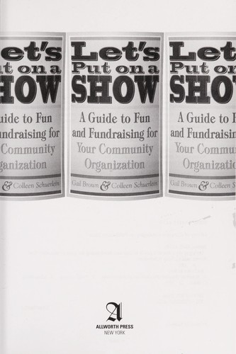 Cover for Let's put on a show