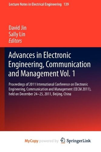 Cover for Advances in Electronic Engineering, Communication and Management Vol.1