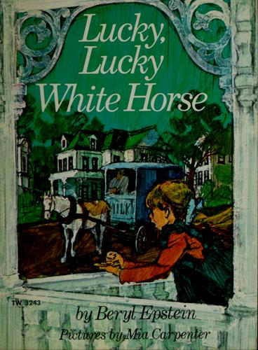 Cover for Lucky, Lucky White Horse