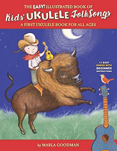 Cover for The Easy Illustrated Book of Kids’ Ukulele Folk Songs