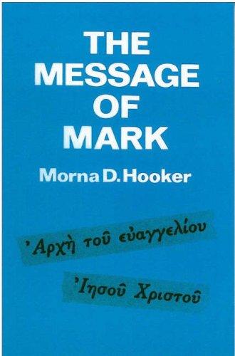 Cover for The Message of Mark