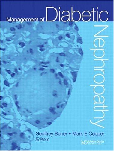 Cover for Management of Diabetic Nephropathy