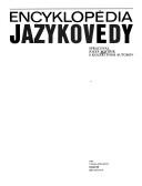 Cover for Encyklopédia jazykovedy
