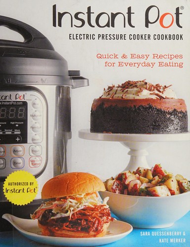 Cover for Instant Pot electric pressure cooker cookbook