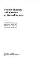 Cover for Mucosal immunity and infections at mucosal surfaces