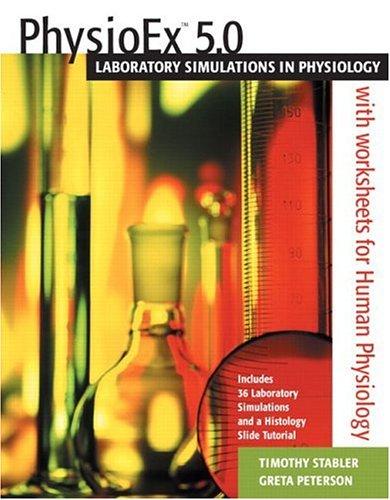 Cover for PhysioEx(TM) 5.0 for Human Physiology Stand Alone CD Version