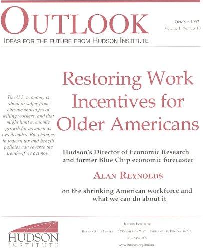 Cover for Restoring Work Incentives for Older Americans