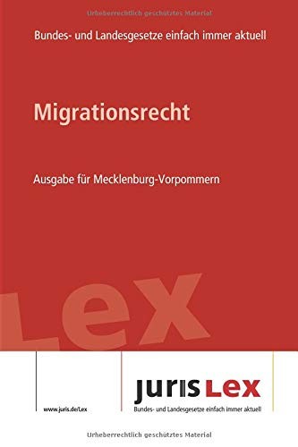Cover for Migrationsrecht Ausgabe Für Mecklenburg-Vorpommern
