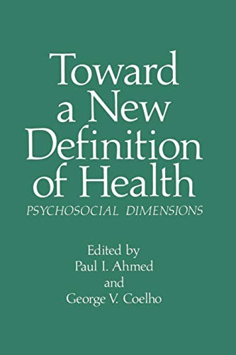 Cover for Toward a New Definition of Health