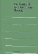 Cover for The practice of local government planning