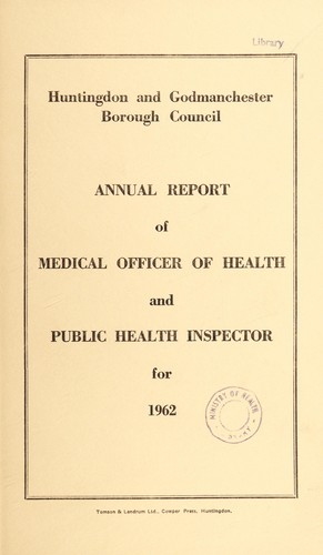 Cover for [Report 1962]