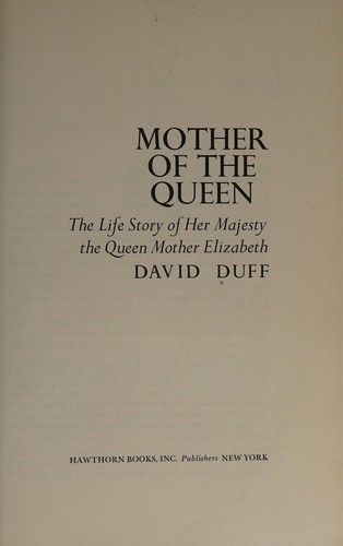 Cover for Mother of the Queen
