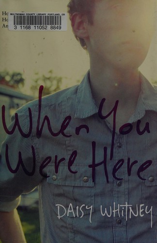 Cover for When you were here