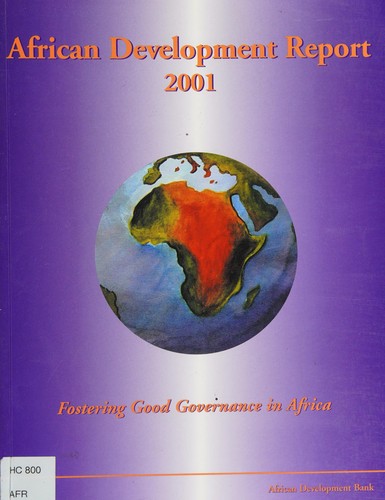 Cover for African development report 2001