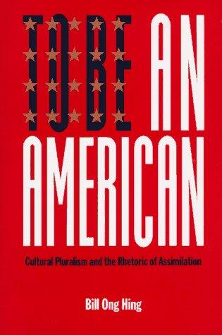Cover for To be an American