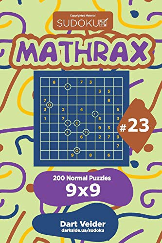 Cover for Sudoku Mathrax - 200 Normal Puzzles 9x9