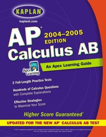 Cover for AP Calculus AB, 2004 Edition