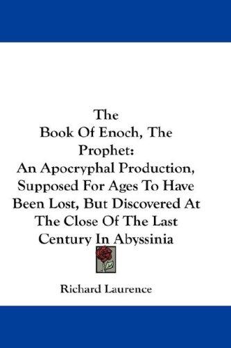 Cover for The Book Of Enoch, The Prophet