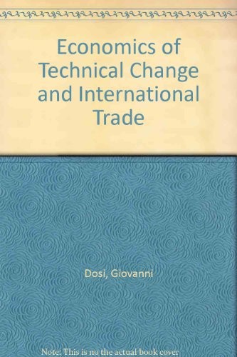 Cover for The economics of technical change and international trade