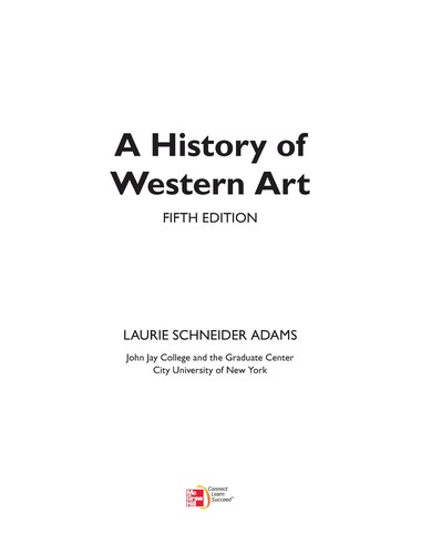 Cover for A history of western art