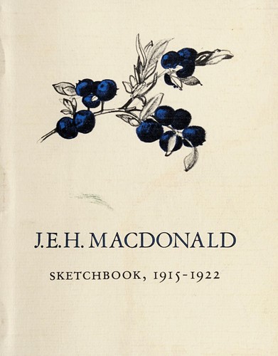Cover for Sketchbook, 1915-1922