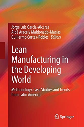 Cover for Lean Manufacturing in the Developing World
