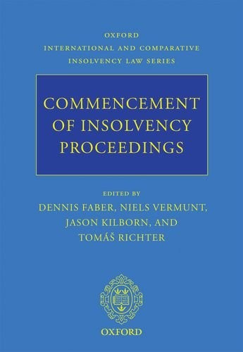 Cover for Commencement of insolvency proceedings