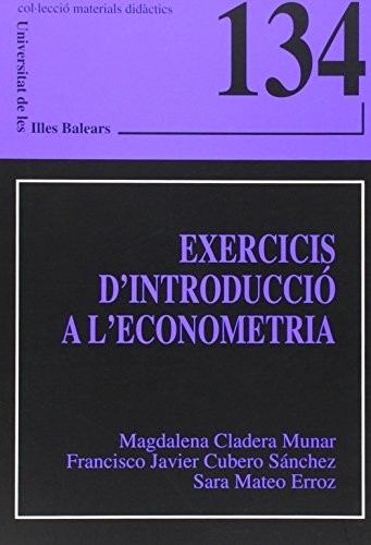 Cover for Exercicis d'introducció a l'econometria