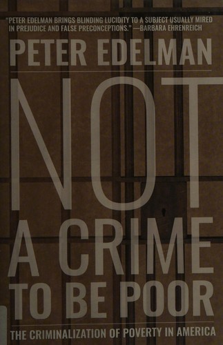 Cover for Not a Crime to Be Poor